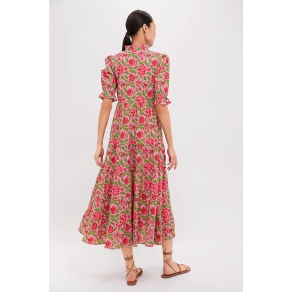 PINK CITY PRINTS Candy Jaal Matilda Dress Size M NWT Retail $275 - Picture 5 of 5